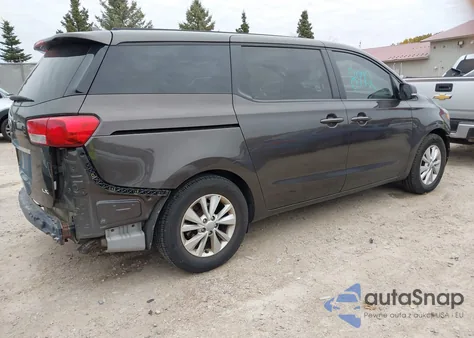 2017 Kia Sedona Lx из США, поврежденный, VIN KNDMB5C15H6244815